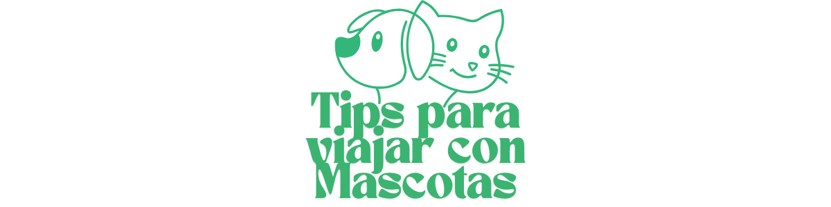 logotipo "tips para viajar con mascotas"